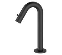 Indus robinet lave-mains noir eau froide Essebagno