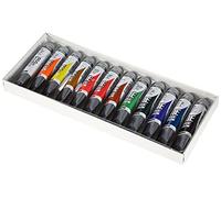 Industria Maimeri 1098012 Peintures acryliques Assortiment de 12 couleurs