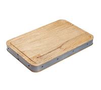 INDUSTRIAL KITCHEN KitchenCraft Planche à Découper en Bois Rectangulaire, 48 x 32 x 5 cm