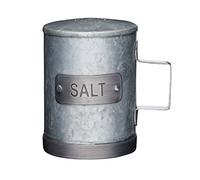 INDUSTRIAL KITCHEN KitchenCraft Salière Vintage en Métal, Style Industriel, 10 cm