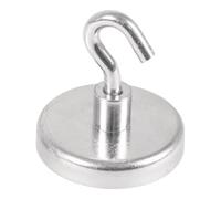 Industrial Quality Supplies Aimant puissant D. 47 mm galvanisé, avec crochet 5pièces/carton Quantité:1