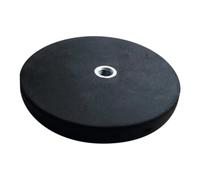 Industrial Quality Supplies Jeu de 2 aimants plats avec manchon taraudé plat, Néodyme,⌀: 88 mm Quantité:2