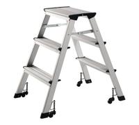 Industrial Quality Supplies Klapptritt 3 marches plateforme H.630mm aluminium mobile Quantité:1