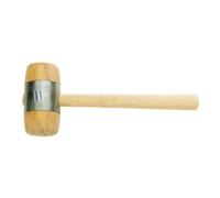 Industrial Quality Supplies Marteau en bois tête Ø 50 mm 230 g Hêtre blanc Quantité:1
