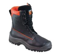 Industrial Quality Supplies NoRisk Bottes de sécurité forestières Gr.42 noir/orange cuir S3 SRC EN20345/EN17249 Quantité:1