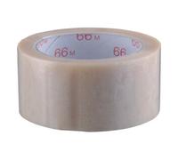 Industrial Quality Supplies Ruban adhésif d'emballage en PVC incolore L. 66 m l. 50 mm Rouleau Quantité:6