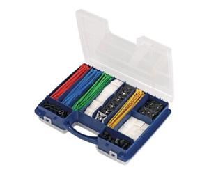 Industrial Quality Supplies Set de colliers de câblage 304-pces polyamide Quantité:1