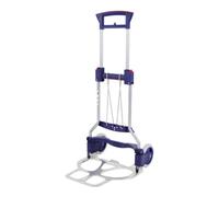 Industrial Quality Supplies STA Chariot de transport pliable Alu. H1130mm Pelle L410×I490mm Capacité 125kg Quantité:1