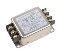 Industriel pour filtre Emi avec conception à deux étapes, alimentation CC 110 VDC, connexion terminale, boîtier en métal, évaluation 3A (CW4L2D-6A-SR)