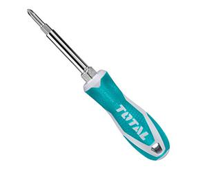 Ineco Set tournevis porte-embouts 6 en 1 Total by Ineco