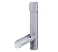 INEFA Collecteur Eau Pluie Tuyau Descente PVC 75mm Gris Clapet Accessoires Gouttière
