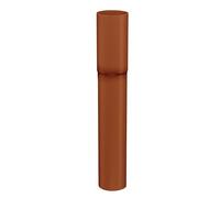 INEFA Rallonge de tuyau de descente 100mm Marron PVC | Rallonge de tuyau pour descente pluviale, PVC-U, raccord par emboîtement, accessoire d'évacuation des eaux de toit