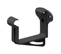 INEFA Support planche de rive/gouttière, rect. 68mm Anthracite | En PVC, pour fixation solide, alternative au fer de gouttière, système d'évacuation des eaux pluviales, durable
