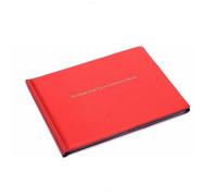 INF Classeur de timbres, Album de pièces de monnaie de 240 pochettes pour collectionneurs Rouge