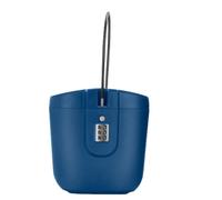 INF Coffre-fort de plage portable Bleu