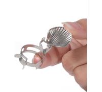 INF Éteignoir de Bougie Automatique à Coque Réglable - Lot de 6, Métal Argent