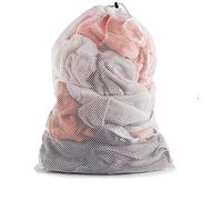 INF Filet à linge, sac à linge grand, sac à linge 90x60cm, blanc
