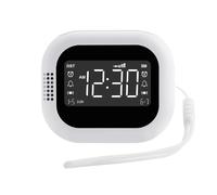Inf Horloge analogique rectangulaire - Blanc