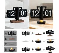 INF HY-F115 Horloge à Bascule Multifonctionnelle avec Veilleuse Ambiante