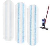 INF Lot de 3 Recharges de Mop en Microfibre Compatible Vileda H2Pro & O-Cedar - Nettoyage Efficace