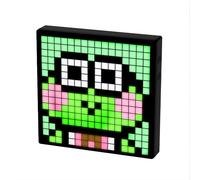 INF Lumières d'affichage programmables d'animation de modèle de texte personnalisé d'écran de pixel de LED Le noir