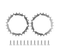 INF Paire de roues de garde-corps compatibles avec Gardena 250 Smart 300 400 Life 1000 500 Smart Plus 600 - Acier Ø 21,1 cm