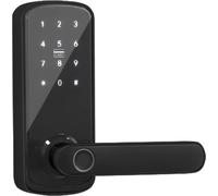 INF Serrure Intelligente Tuya WiFi à Empreinte Digitale - Accès Sécurisé Le noir