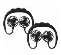 Infactory 2 doubles ventilateurs à porter autour du cou VT-105