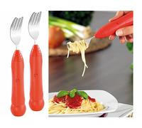 Infactory Fourchettes à spaghetti automatiques avec système rotatif – 2