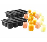 Infactory 2 moules en silicone pour faire jusqu'à 24 verres de glace