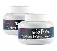 Infactory : 2 pots de peinture façon tableau noir - 200 ml G