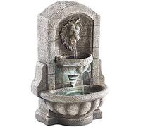infactory Fontaine d'ambiance avec LED et Pompe - Fontaine au Lion