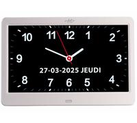 Infactory Horloge numérique 10" avec fonction rappel et cadre photo