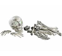 Infactory Kit Lugubre 18 Pièces : Tête de Mort et Os