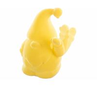 Infactory Nain de jardin animé à pile - coloris jaune