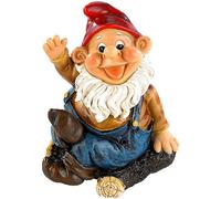 Infactory Nain de jardin siffleur ''Peppi'' 13,5 CM