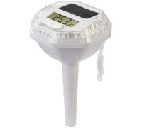 infactory Solaire : thermomètre flottant pour bassin et piscine, LED RVB, LCD, min./max, IP68 (lampe de piscine, thermomètre solaire de piscine, bébé)