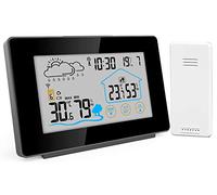 Infactory Station météo sans fil FWS-265 – capteur extérieur, écran tactile couleur