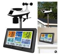 Infactory : Station météo sans fil FWS-300.xl avec écran couleur et station de mesure extérieure G
