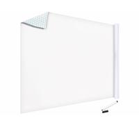 Infactory Tableau blanc adhésif 90 x 200 cm pour feutres