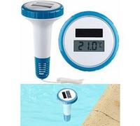 Infactory Thermomètre de piscine numérique, thermomètre de bain