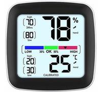 Infactory Thermomètre-hygromètre numérique à écran LCD