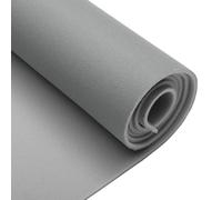 INFINAUTO Tissu Garniture Toit Gris Foncé 1pc Pour Voiture | 96X60 Pouce (243X152 Cm), Tissu Mailles Respirant, Mousse 3mm, Camion, Camping-Car, Vus, Reparation Toit Diy, Interieur Auto