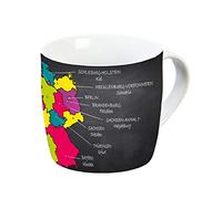 Infinite by GEDA LABELS 12161 Tasse en porcelaine Tasse à café pour enfant Multicolore