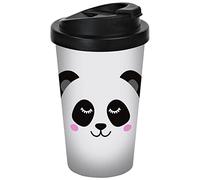 infinite by GEDA LABELS (INFKH) Coffee to go Mug Panda visage 400 ml