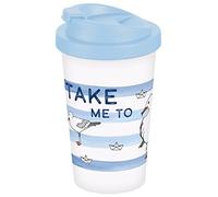 infinite by GEDA LABELS (INFKH) Tasse à café Take me to the Ocean 400 ml, multicolore