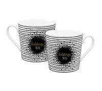 infinite by GEDA LABELS (INFKH) Tasse Home Time préférée 350 ml