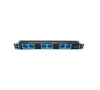 Infitronic - INSV1008-19" Bloc multiprise 1U CEE 16A avec 3 circuits séparés + fiche Mennekes
