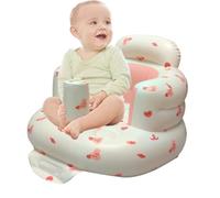 Inflatable Learning Seat - PVC Love Rabbit Design | Anti-Fall Sit-Up Sofa Chair | Portable Floor Cushion For Indoor Play And Travel