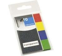 Info notes info notes marque-page papier, 20 x 50 mm, couleurs fluo noir G